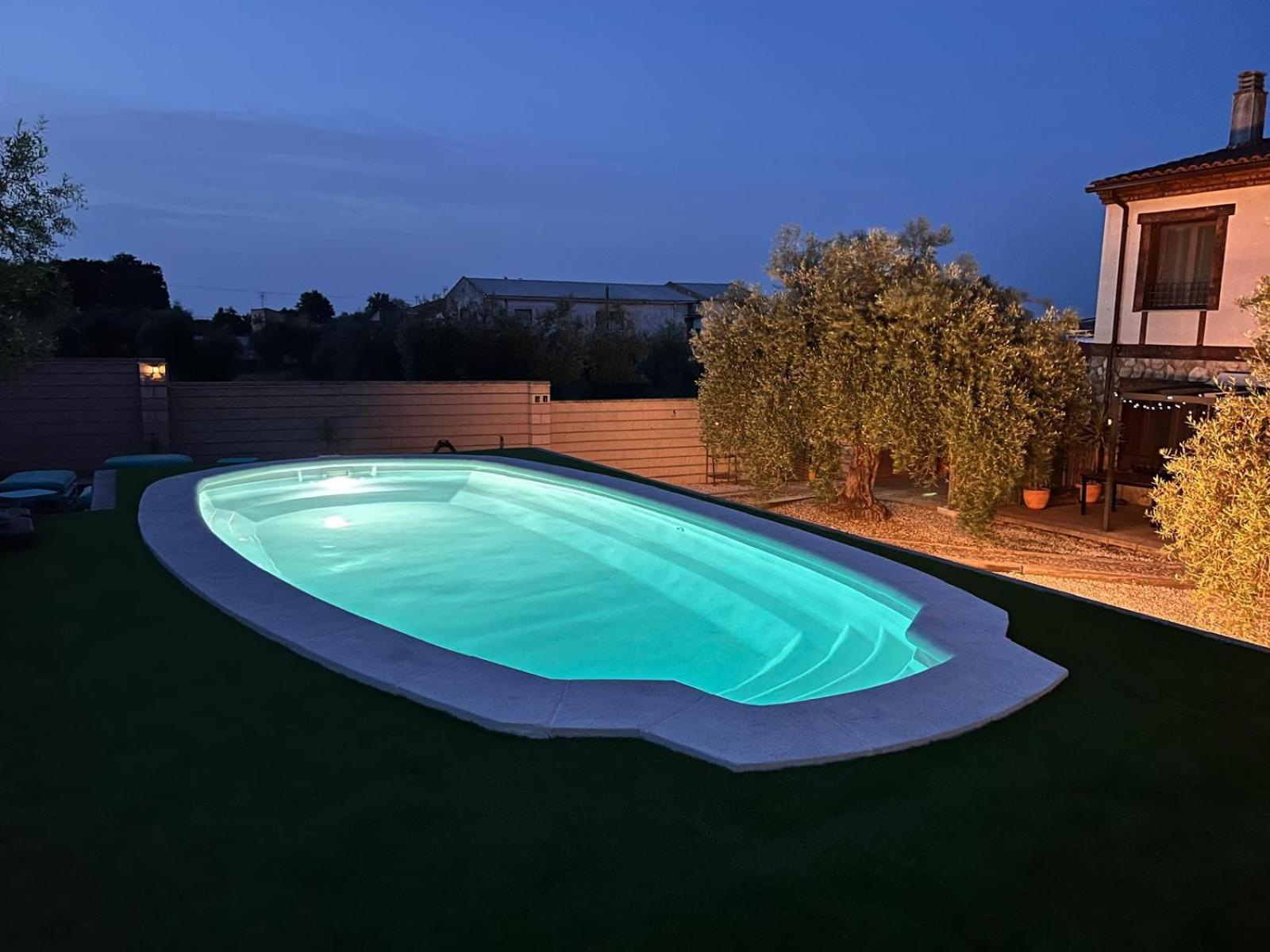 Casa Rural El Olivar De Valdefuentes Exteriör bild